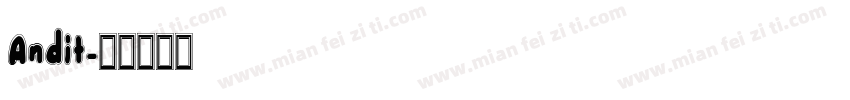 Andit字体转换