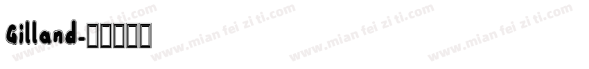 Gilland字体转换