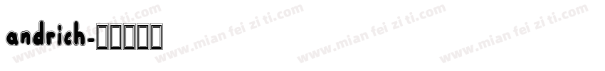 andrich字体转换