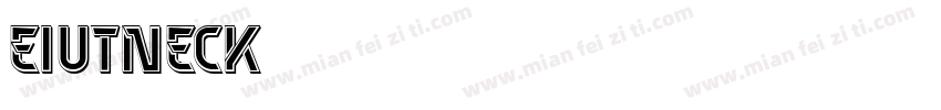 Eiutneck字体转换
