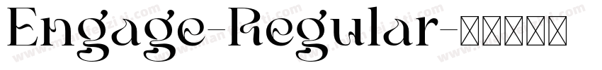 Engage-Regular字体转换