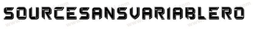 sourcesansvariablero字体转换