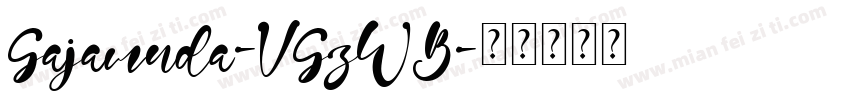 Gajamuda-VGzWB字体转换