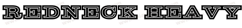 Redneck-Heavy字体转换