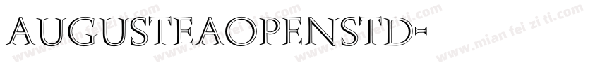 AugusteaOpenStd字体转换