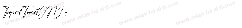 TropicalTouristJNL字体转换