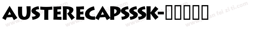 AustereCapsSSK字体转换