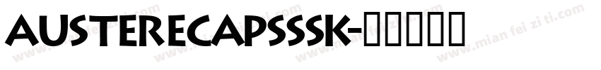 AustereCapsSSK字体转换