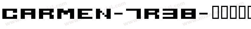 Carmen-7r3B字体转换