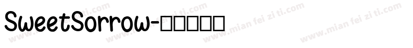 SweetSorrow字体转换