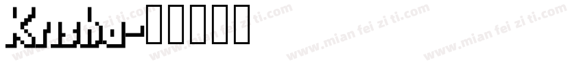 Krisha字体转换
