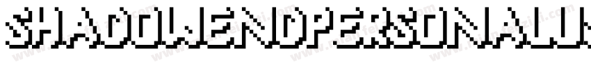 SHADOWENDPERSONALUSE字体转换