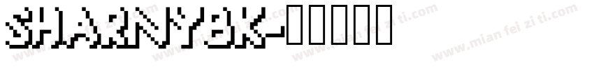 SHARNYBK字体转换