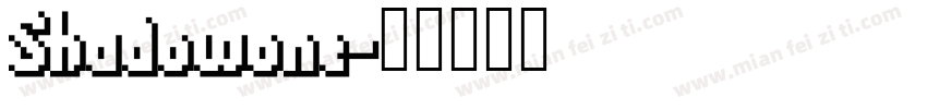 Shadowone字体转换