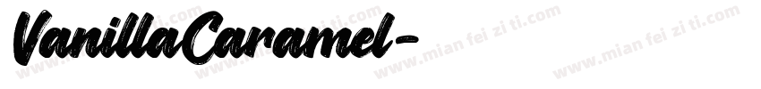 VanillaCaramel字体转换