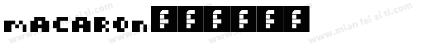 Macaron字体转换