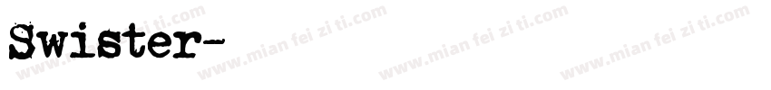 Swister字体转换