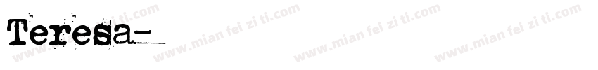 Teresa字体转换