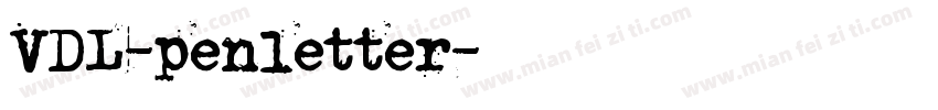 VDL-penletter字体转换