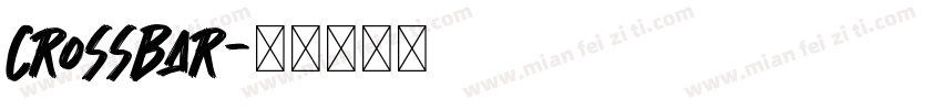 Crossbar字体转换