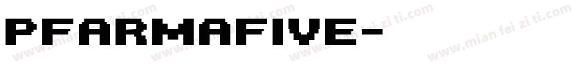 PFArmaFive字体转换