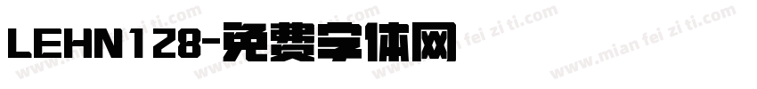 LEHN128字体转换