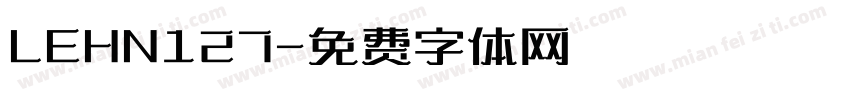 LEHN127字体转换