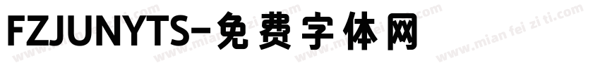 FZJUNYTS字体转换