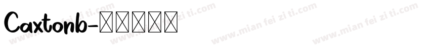 Caxtonb字体转换