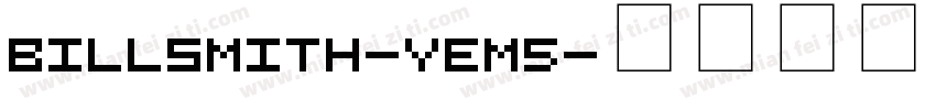 BillSmith-yem5字体转换