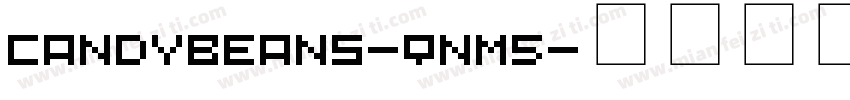 CandyBeans-qnM5字体转换