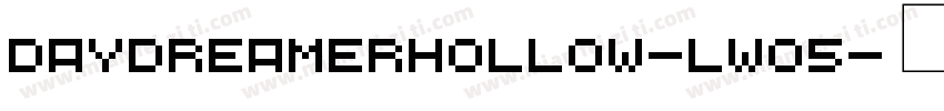 DayDreamerHollow-lWo5字体转换