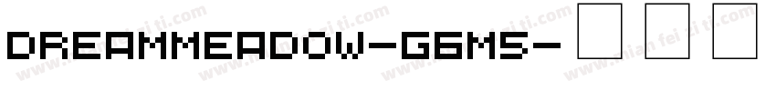 DreamMeadow-g6m5字体转换