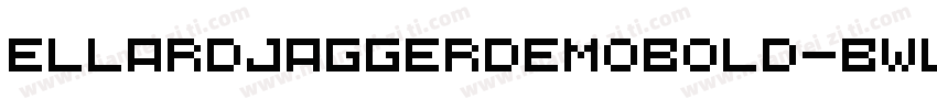 EllardJaggerDemoBold-BWLn5字体转换