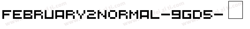 February2Normal-9gD5字体转换