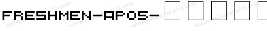 Freshmen-apo5字体转换