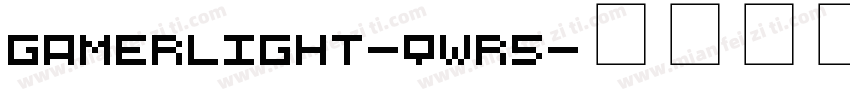 GamerLight-qwR5字体转换