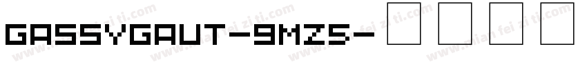 Gassygaut-9MZ5字体转换