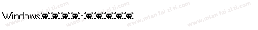 Windows中文字体字体转换