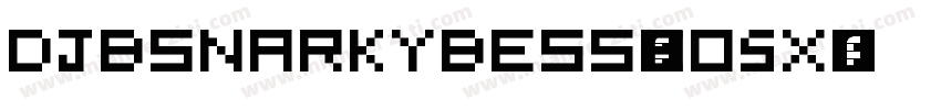 DjbSnarkyBess-eO5x字体转换