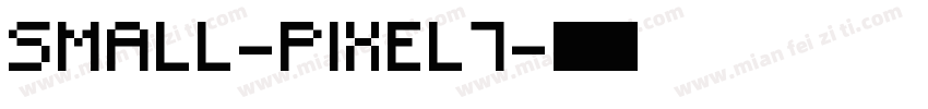 Small-Pixel7字体转换