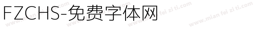 FZCHS字体转换
