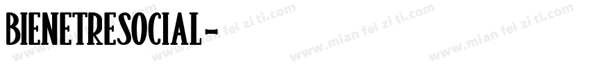 Bienetresocial字体转换