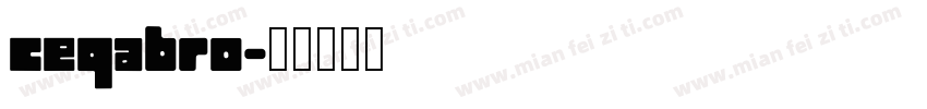 ceqabro字体转换