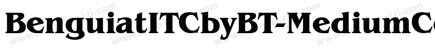 BenguiatITCbyBT-MediumCondItal字体转换
