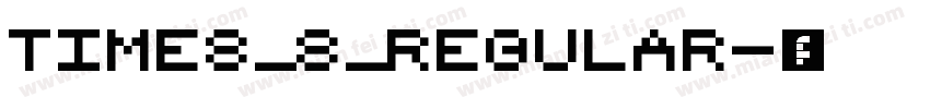 Times_S_Regular字体转换