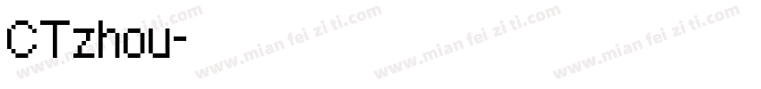 CTzhou字体转换