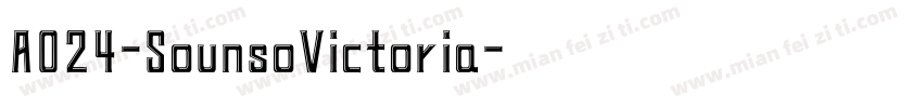 A024-SounsoVictoria字体转换