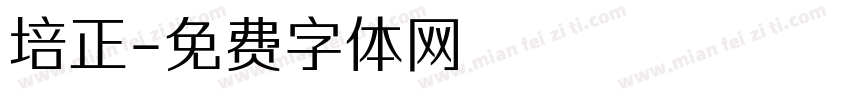 培正字体转换