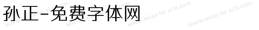 孙正字体转换